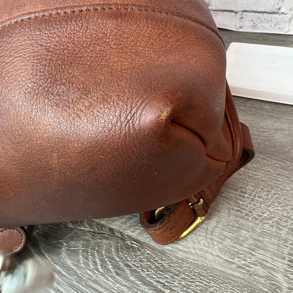 Coach 9960 Backpack Brown Leather Turnlock Vintage Daypack - Picture 7 of 11
